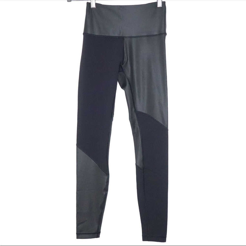 LULULEMON Wunder Under Pant Cire Wrap Black High Rise